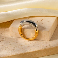 Load image into Gallery viewer, Luminare RING: Gold & Silver / Size 18