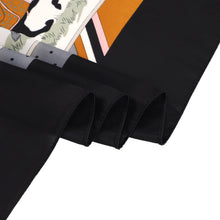 Load image into Gallery viewer, HORSE Silk Scarf: Beige / 100% silk / 60 x 60 cm