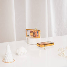 Load image into Gallery viewer, HV 50 Euro Bill Xmas Ornaments- Glass-11,5x2x6,5cm