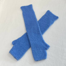 Load image into Gallery viewer, Baby alpaca long mittens 7393ML: Lilac