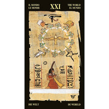Load image into Gallery viewer, Egyptian Tarot Cards Lo Scarabeo