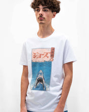 Load image into Gallery viewer, Ukiyo-e Shark Tee - Manga Graphic Tee: L