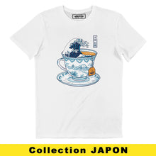 Load image into Gallery viewer, The Great Kanagawa Tea Tee - Vintage Japan T-Shirt: XL