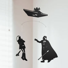 Load image into Gallery viewer, Decorative hanging mobile - Darth Vader NEW DESIGN!!