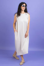 Load image into Gallery viewer, LALLA Dress: One size / Taupe / Viscose 39% polyester 55% elastane 6%