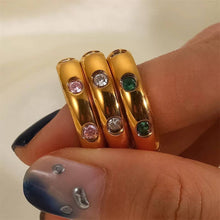 Load image into Gallery viewer, Runaway RING: Green / Size 18