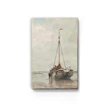 Load image into Gallery viewer, Laqueprint - Bombarge on Scheveningen beach - Jacob Maris - 19.5 x 30 cm - LP021