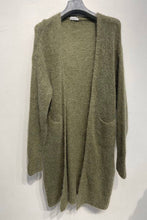 Load image into Gallery viewer, Kid mohair cardigan 3271: Orange