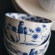 Load image into Gallery viewer, Yoghurt bowl Monkeys 12 cm