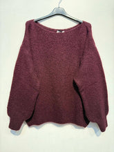 Load image into Gallery viewer, Kid mohair and wool sweater 5102: Red