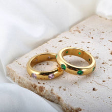 Load image into Gallery viewer, Runaway RING: Green / Size 18