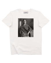 Load image into Gallery viewer, Frida T-shirt - Mexican Artist Photo T-Shirt: Off-white / M
