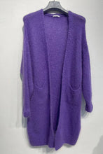 Load image into Gallery viewer, Kid mohair cardigan 3271: Orange