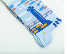 Load image into Gallery viewer, Entrée du Port Socks: M: 36-40 UK (4-7) US (4½-7½)