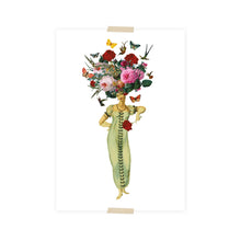 Load image into Gallery viewer, Print (A5) collage - Floral lady