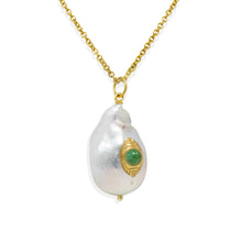 Load image into Gallery viewer, Emerald Eye Pendant