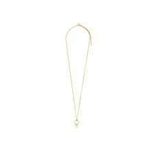 Load image into Gallery viewer, Gold Plated Pearl Drop Necklace - ArtLofter