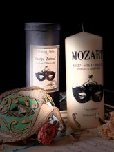Load image into Gallery viewer, Tattooed pillar candle "Don Giovanni"
