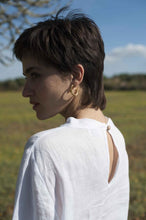 Load image into Gallery viewer, Gold Plated Ring Earrings