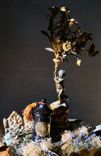 Load image into Gallery viewer, Big scented candle in apothecary jar "Dinner aux chandelles"/"Candlelit dinner"