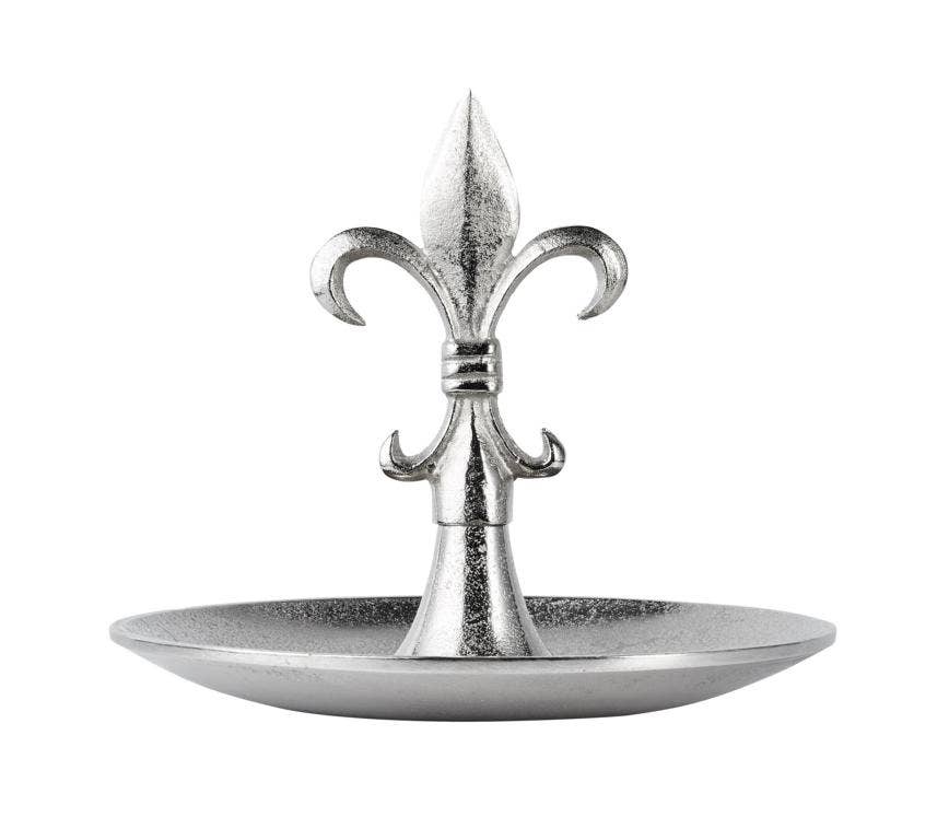 Lily cake stand silver 31 cm