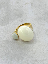 Load image into Gallery viewer, Morris Stainless Steel Enamel Ring: Lime Green
