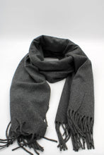 Load image into Gallery viewer, Solid Cashmere Sensation Scarf - Dark Grey
