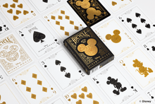 Load image into Gallery viewer, Bicycle Disney Mickey Mouse Black And Gold Playing Cards
