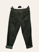 Load image into Gallery viewer, #7360 ribbed velvet pants: PERSIMMON

