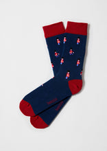 Load image into Gallery viewer, BeGuard - 100% Organic Cotton Socks: Blue / Intl / 36/40
