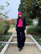 Load image into Gallery viewer, 70164 corduroy jacket: Black / S
