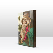 Load image into Gallery viewer, Laque print - Madonna and child - Sandro Botticelli - 19.5 x 30 cm - LP034
