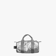 Load image into Gallery viewer, METALLIC Silver Small Weekender
