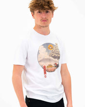 Load image into Gallery viewer, Totoro Ukiyo-e T-shirt - Totoro graphic tee: Black / S
