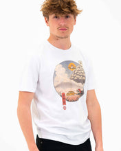Load image into Gallery viewer, Totoro Ukiyo-e T-shirt - Totoro graphic tee: Black / XL
