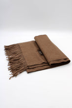 Load image into Gallery viewer, Plain Cashmere Sensation Scarf - Taupe
