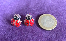 Load image into Gallery viewer, Pendientes de mariquita,
