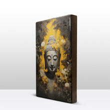 Load image into Gallery viewer, Buddha with flowers - Laque print - 19.5 x 30 cm - LP518

