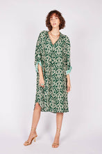 Load image into Gallery viewer, Printed Midi Dress: S
