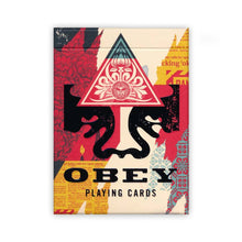 Load image into Gallery viewer, Obey Playing Cards Collage edition Theory11
