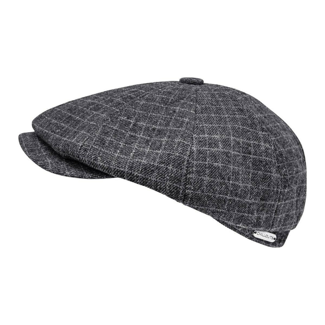 Ronald Hat: 23 anthracite check / 58