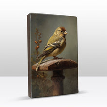Load image into Gallery viewer, Laqueprint - The Goldfinch - hand-lacquered - 19.5 x 30 cm - LP397

