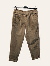 Load image into Gallery viewer, #7360 ribbed velvet pants: BLACK
