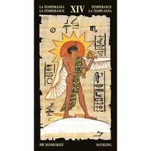 Load image into Gallery viewer, Egyptian Tarot Cards Lo Scarabeo
