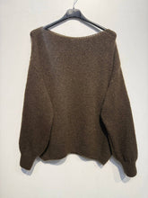Load image into Gallery viewer, Kid mohair and wool sweater 5102: Navy
