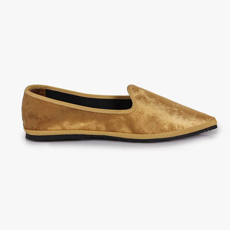 Greta Velvet Gold: Fine / 39