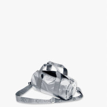 Load image into Gallery viewer, METALLIC Silver Small Weekender
