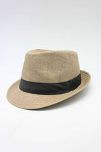 Load image into Gallery viewer, Summer Trilby Hat: Dark grey
