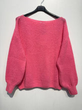Load image into Gallery viewer, Kid mohair and wool sweater 5102: Navy
