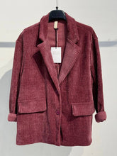 Load image into Gallery viewer, 70164 corduroy jacket: Black / S
